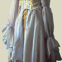 RenaissanceDressBlueGold