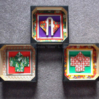 Origami Hapi Coat/Kimono Shadowboxes